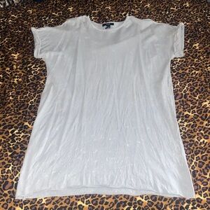 Forever 21 Sage Green Acid Wash T-Shirt Dress